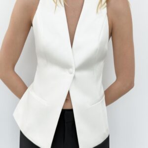 SATIN TUXEDO WAISTCOAT