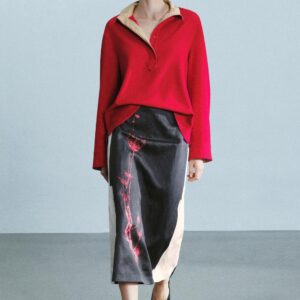 ZW COLLECTION CONTRAST SHIRT