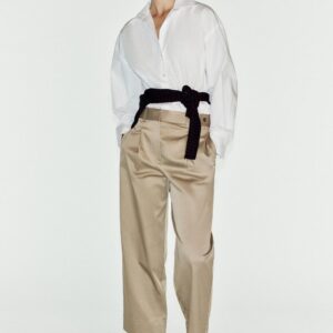 TROUSERS WITH WAISTBAND LOOPS