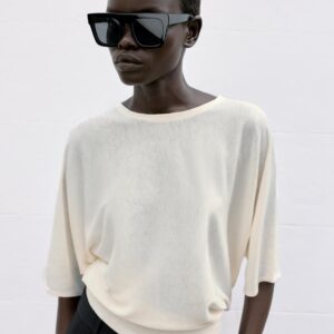 3/4 SLEEVE KNIT JUMPER