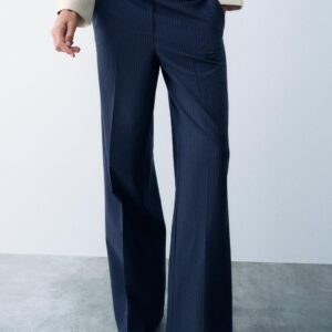 WIDE-LEG TROUSERS WITH DOUBLE WAIST