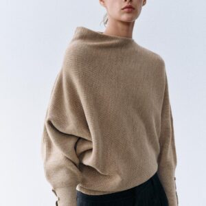 ASYMMETRIC KNIT JUMPER