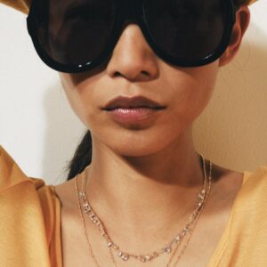 PACK OF 3 FINE RHINESTONE NECKLACES