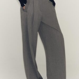 ZW COLLECTION DARTED POCKET TROUSERS