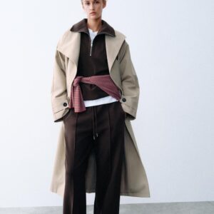 INTERLOCK TROUSERS WITH SEAM DETAIL