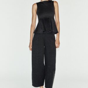 SOFT PEPLUM TOP