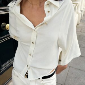 CAPE SLEEVE SHIRT
