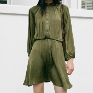 SHORT ZIP DRESS