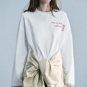 OVERSIZE TEXT T-SHIRT