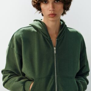 FADED ZIP SWEATSHIRT