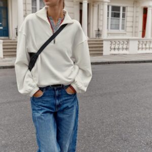 METAL ZIP SWEATSHIRT