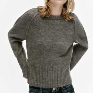 KNIT JUMPER WITH SHOULDER SEAMS