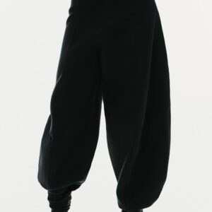 HIGH-WAIST BALLOON TROUSERS