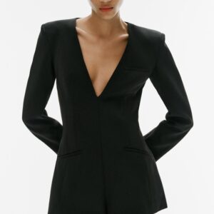 SHOULDER PAD PLAYSUIT