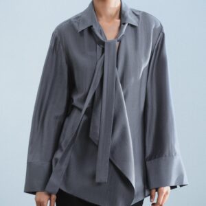 ZW COLLECTION FLOWING TIE SHIRT