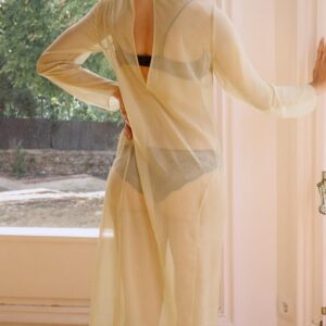 LONG ORGANZA DRESS