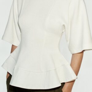 SOFT PEPLUM TOP
