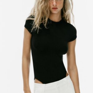SHORT-SLEEVE BODYSUIT