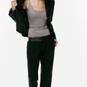 COMBINED STRAIGHT-LEG TROUSERS