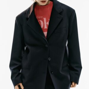 SHOULDER PAD OVERSIZE BLAZER