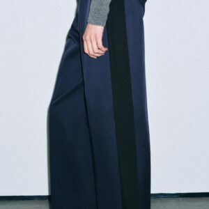 ZW COLLECTION TROUSERS WITH CONTRAST SIDE TAPING