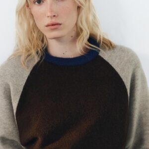 COLOUR BLOCK KNIT JUMPER