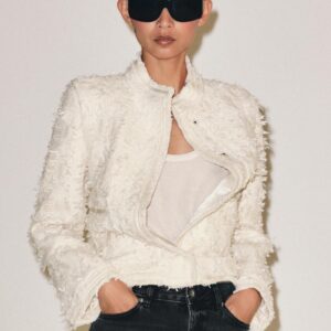 ZW COLLECTION STAND-UP COLLAR BLAZER