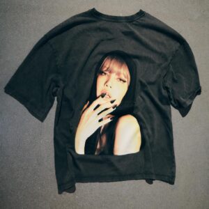 WASHED EFFECT PLAIN T-SHIRT