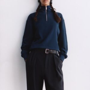 SWEATSHIRT WITH ZIP