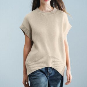 OVERSIZE WOOL BLEND WAISTCOAT