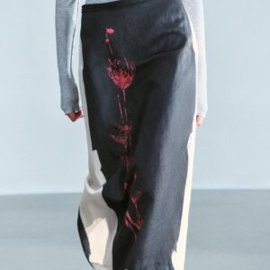 ZW COLLECTION PRINTED MIDI SKIRT
