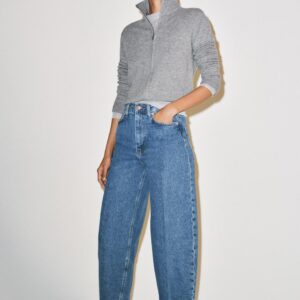 ZW COLLECTION HIGH-WAIST TAPERED JEANS