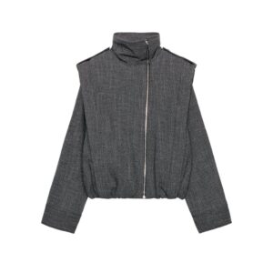 ZW COLLECTION JACKET WITH TABS AND SIDE ZIP