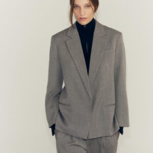ZW COLLECTION DOUBLE-BREASTED BLAZER