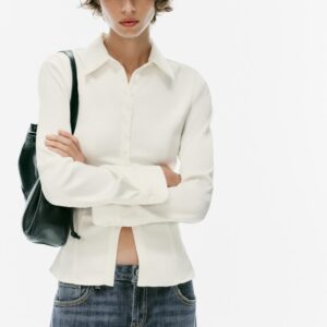 TAILORED SATIN SHIRT