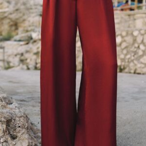 FLOWING WIDE-LEG TROUSERS