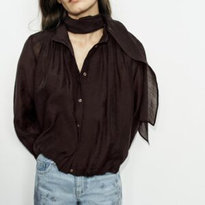 SCARF SHIRT