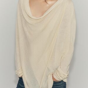 FINE KNIT FLUID CARDIGAN
