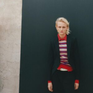 STRIPED EXTRA-SOFT 100% WOOL JUMPER