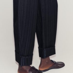 LEATHER MULE LOAFERS