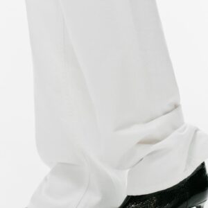 CRACKLED-EFFECT KITTEN-HEEL ANKLE BOOTS