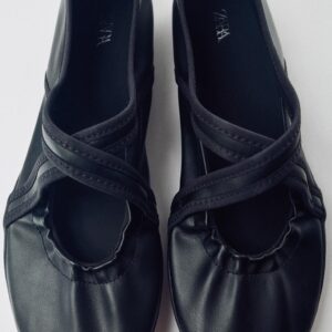 CROSS-STRAP SPORTS BALLET PUMPS